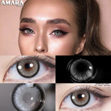 1 Pair Color Contact Lenses for Eyes Natural Brown Lenses Beauty Fashion Monet Lense Blue Lenses Green Eye Contact