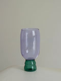 Popxstar Champagne Glass Handmade Color Glass Wine Goblet Juice Cup Heat-Resistant Water Cup Drinking Wine Glass Cocktail-glass