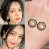 Popxstar  Natural Fashion Color Contact Lenses Men Prescription Myopia Lenses and Eye Contact Color Cosmetics 1pair/2pcs Free Shipping