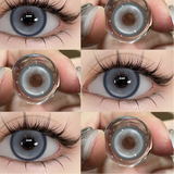 Popxstar 1 Pair Color Contact Lenses for Eyes Anime Makeup Accessories Comic Tears Cosplay Lense Blue Lenses Green Eye Lenses