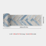 Popxstar  41 Styles Baseboard Stickers Waterproof Peel & Stick Waistline Wall Sticker Floor Border Sticker For Kitchen Bathroom 10x200cm