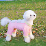Small Dog Dustproof Pants Four Legs Leg Protector Anti Dirt Insect Lightweight Spring Summer Pet Clothes