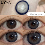 Color Contact Lens 1 Pair Korean Lenses Natual look Color Contact Lenses for Eyes Cosplay Lenses Big Eye Make-up Pink Lens