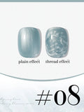 New Pearlescent Pearl White Thread Gel Nail Polish UV/LED Soak Off Gel, Suitable For Home Nail Salon For Wedding Gift