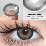 Popxstar  1 Pair Colored Contact Lenses Eye Color Lenses Natural Lenses Pupils Brown Blue Grey Fashion Lens Yearly Cosmetics Lens