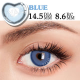 1 Pair color  Korean Fashion Lenses Pink Anime Lenses Comics Gilr Tears Lens Blue Lenses for Eyes Green Lenses for Party