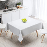 Popxstar Party White Waterproof Tablecloth Wedding Banquet Hotel Clothing Direct Sales Oversized Podium Home Decoration Table Cloth
