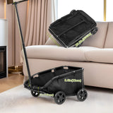Mini Dog Stroller 4 Wheels Lightweight Portable Dog Cat Carrier Cart with Telescopic Handle Small Dog Strollers Outdoor Walking