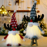Popxstar Christmas Decorations Christmas Faceless Doll Glowing Gnome for Home Christmas Ornaments Xmas Tree Decor Navidad New Year Gift