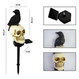 Popxstar Halloween Outdoor Light Skeleton Ghost Horror Grimace Party Decor for Courtyard Home Holiday Lighting Garden Decoration