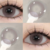 Popxstar 1 Pair Pink Lenses Colorcon Korean Lenses Colored Contact Lenses Fashion Lenses Cosmestic for Party