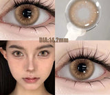 Popxstar Color Contact Lenses 2Pcs New Product Myopia Degree Super Natural Pupils Grey Blue Green Lenses Fashion Soft Lens