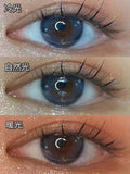 Popxstar  -1 pair Medusa Brown Grey Contact Lenses for Eyes Fashion Blue Green Eye Lenses Beauty Starry Series Color Pupils Myopia