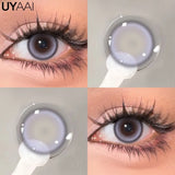 Popxstar  Color Contact Lenses Black Lens For Eye Cosmetic Woman accesories Blue Eyes Contact Makeup Beauty Colorcon Water Light