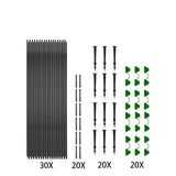 Popxstar Garden Net Plant Cover Rustproof Fiberglass Rods Insect Netting Arch Set Flower Vegetable Bird Protection Netting Plant Cover