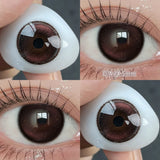 Popxstar  -1 Pair Pink Series Contact Lenses for Eyes Beauty Pupils Makeup Eye Lenses for Myopia Natural Color Lenses Blue Lenses