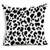 45x45cm Home Decor Animal Print Pillow Cover Leopard Tiger Zebra Cattle Cushion Cover for Living Room Sofa Decor Pillowcase