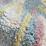 Popxstar  Tufting Butterfly Bathroom Mat Living Room Carpet Bathmat Bedside Rug Soft Bedroom Floor Pad Aesthetic Home Decor 60x60cm