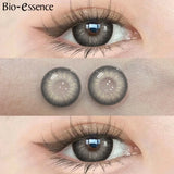 Popxstar  0~-6.00 Myopia Lenses Colored Contact Lenses with Degree Bubble Series Natural Eye Contact Prescription Lenses