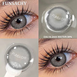Popxstar  Fashion Colorcon Contact Lenses for Eyes Blue/Green/Brown Natural Lenses 1pair Yearly Cosmetics Pupils Color Eyes Lens