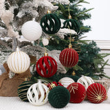 Popxstar 6pcs/box Christmas Balls Christmas Tree Hanging Ornaments High Quality Xmas Tree Ball Christmas Decoration Noel Navidad