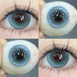 Popxstar  1Pair Myopia Contact Lenses for Eye Green Lenses Beauty Pupils Eye Prescription Fashion Lenses Blue Lenses Contact Yearly