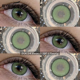 1Pair Natural Colored Contact Lenses Gray Pupils Lens Blue Eye Lenses Brown Makeup Lenses Green Contacts Color Eye Lens