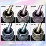Popxstar  7ml Water Light Cat Magnetic Gel Nail Polish Colored Glass Bead Effect Transparent Soak Off UV Gel LED Nail Art Varnish