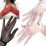 Popxstar UV-Proof Driving Gloves Mesh Fishnet Gloves Nylon Mesh Solid Thin Summer Women Gloves Mitten Animals Gloves Woman