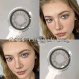 2pcs Hot Sale Natural Color Contact Lenses for Eyes Myopia Degree Korean Lenses Beauty Grey Eye Contacts Lens