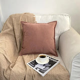 45x45cm High Quality Pillow Case Pillow Case Light Luxury Nordic Home Pillowcase Sofa Plush Cushion 21 Color Pillow Case
