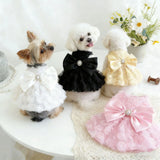 Pet Spring Wedding Dress Dress Cute Pet Cat Dog Teddy Vest Coat Puppy Clothes Dog Dresses for Small Dogs