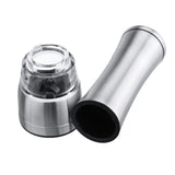 Popxstar  Stainless Steel Pepper Grinder Manual Mill for Salt Pepper Spice Mills Adjustable Handheld Grinders for Kitchen Cooking Tools