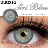 Popxstar  1 Pair Contact Lens with Colorful Degree Brown Lens Eyes Colored Graduated Pupils Circle Lenses Beauty Lenses Natural New