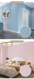 Popxstar 50cmX10m Linen 3D Foam Self-adhesive PVC Solid Color Thickened Waterproof Background Wall Renovation Wallpaper Wall Stickers
