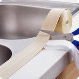 Popxstar For Bathroom Kitchen Accessories Shower Bath Sealing Strip Tape Caulk Strip Self Adhesive Waterproof Wall Sticker Sink Edge Tape
