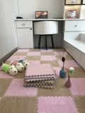 Popxstar EVA Foam Children's Mat Puzzle Interlock Floor Mats 30*30 CM Soft Plush Kids Carpet Baby Play Mat Children's Rugs Toys