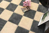 Popxstar Soft Plush Children's Mat Baby Play Mat Baby Toys Eva Foam Puzzle Carpet In Children's Room Keep Warm Playmat 30*30*1CM