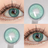 1 Pair Color Contact Eye Color Lenses Makeup Natural Brown Lens Cosmetics Gray Eyes Lenses Woman Makeup Blue Beauty Con