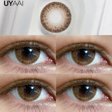 Beauty Color Contact Lenses Makeup Blue Lens Black Big Eye Lenses Color Contact Lenses Brown Natural Contact Lenses