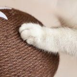 Mushroom Cat Scratching Post Natural Sisal Kitten Scratcher Toys Climbing Stand for Indoor Cats Interactive Pet Furniture