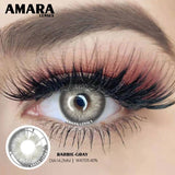 Popxstar  1 Pair GRAY Lenses Anime Accessories Color Contact Lenses for Eyes Comic Tears Eye Fashion Lenses