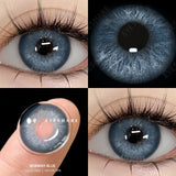 Popxstar  New Colored Contacts Lenses for Eyes Fashion Blue Contact Lens Brown Lenses Gray Pupils Yearly Cosmetic Green Contacts