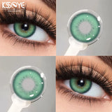 1pair Natural Colored Contact Lenses for Eyes Green Pupils Lens Contact Lenses Cosmetic Green Contacts New Fast Shipping