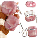 Popxstar Wireless Bluetooth case for AirPods1/2 AirPods3 AirPods pro and pro2 tpu marble grain earphone cover