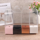 Popxstar 1Pc Transparent Rose Flower Box Plastic Cake Packaging Box Florist Wrapping Boxes DIY Wedding Valentine's Day Gift Box