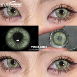 Popxstar 1pair/2pcs Colored Contact Lenses for Eyes Blue Contacts Purple Lenses Cosplay Contact Lenses Yearly Fashion Eye Lenses