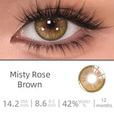 Popxstar Love Story series Multiple colors Natural soft Contact lenses Blue Lenses Green Pupils Lens Yearly Cosmetic