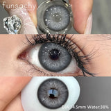 Popxstar  2pcs Color Contact Lenses for Eyes Natural Gray Pupils Colored Blue Eyes Color Lens Brown Contacts Green Lenses Yearly