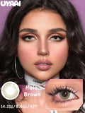 Color Contact Eye Color lenses Natural Pupils Green Lens Makeup Big Eyes Black Pupils Gray Lenses Colorcon Water Light
